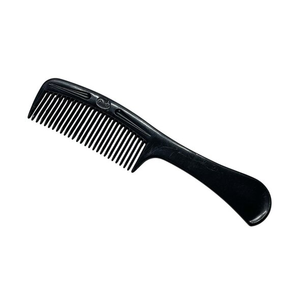 Vintage Goody Unbreakable Super Comb Black Made in USA Wide Tooth 8” - Picture 1 of 5
